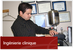 Ing&eacute;nierie clinique